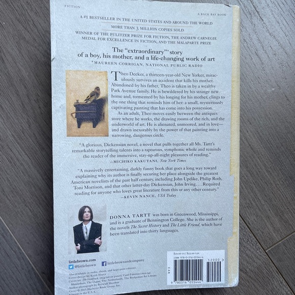 The Goldfinch by Donna Tartt Paperback - Picture 2 of 4